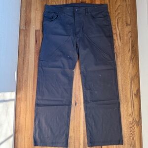 Prana Men’s Brion Pant Size 38x30 dark grey